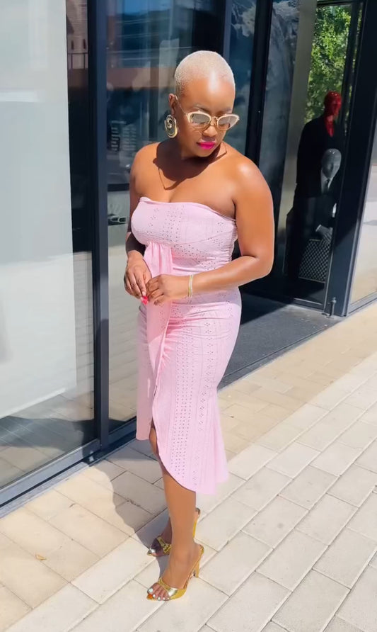 Rose’ All Day Midi Dress -- Will Ship The Week Of 5/19/25