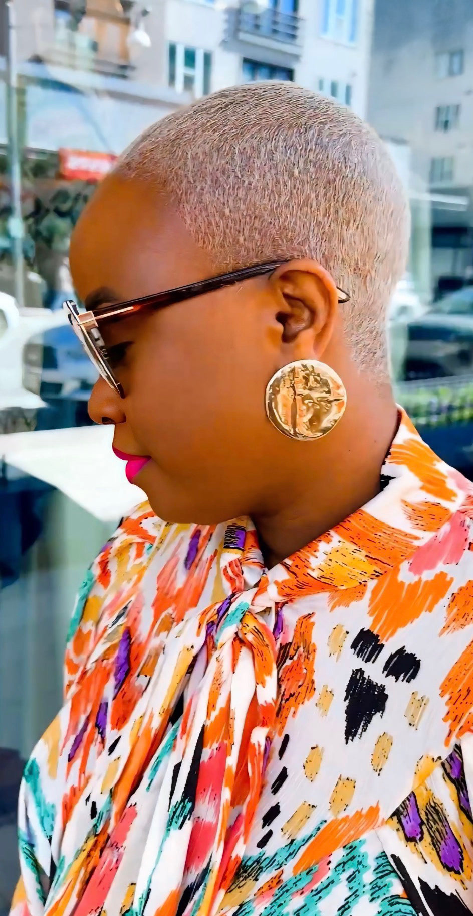 Small Liquid Gold Statement Earrings—Will Ship The Week Of 5/26/26