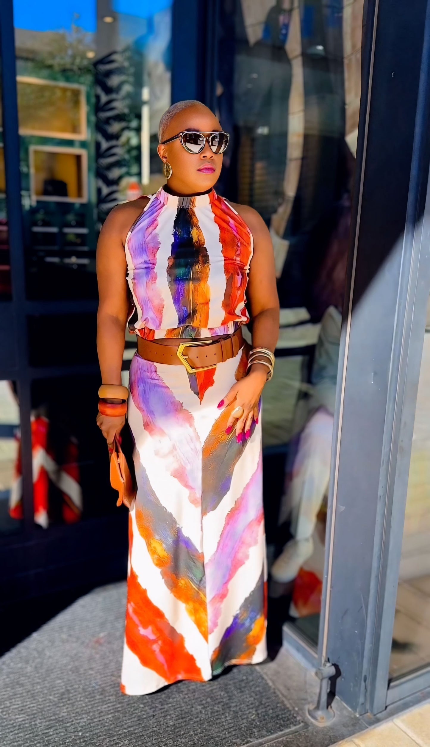 The Art of Her Two-Piece Maxi Skirt Set—Will Ship The Week Of 3/2/26