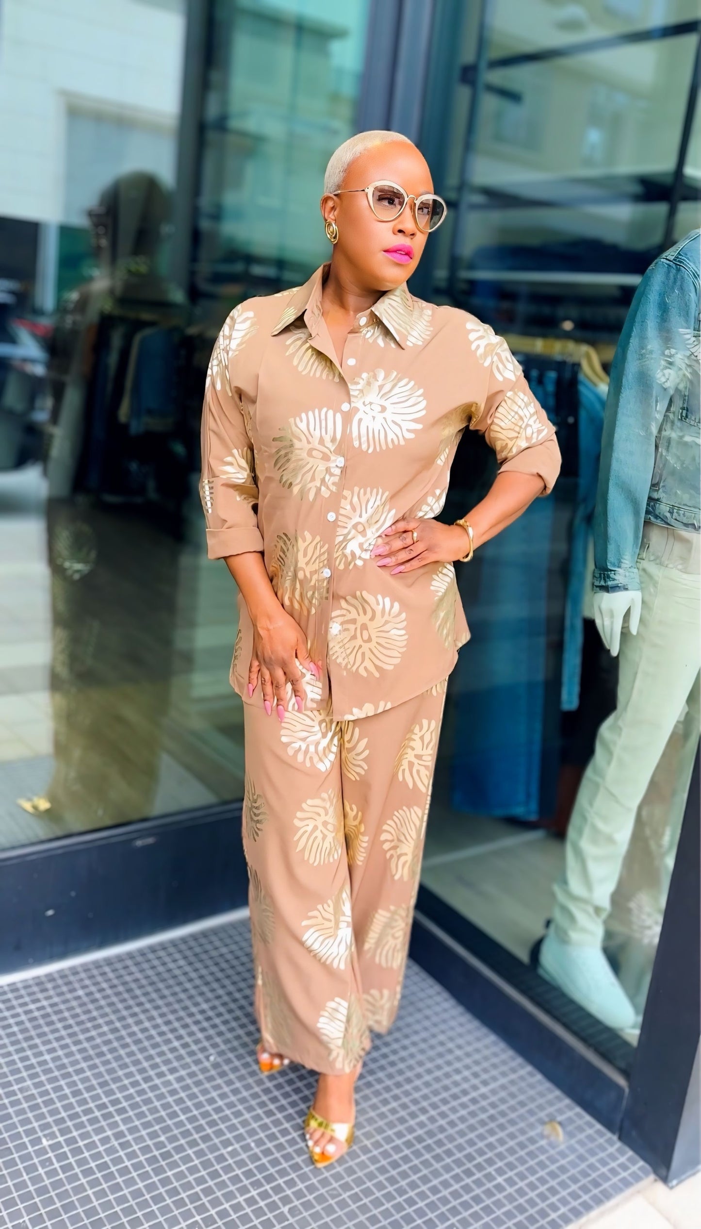 Golden Escape Pant Set—Will Ship The Week Of 6/22/26