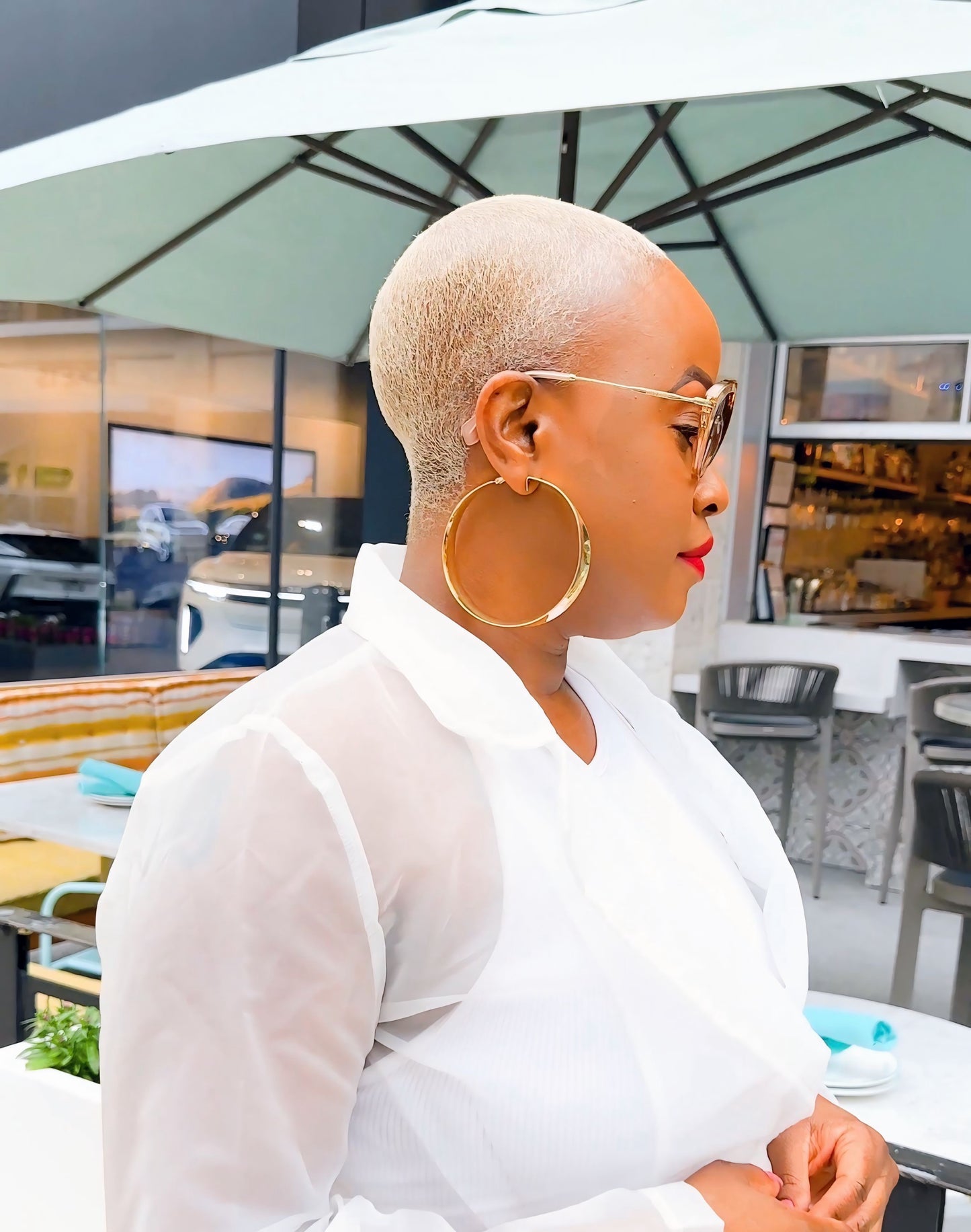 Rich Auntie Hoop Earrings—Will Ship The Week Of 6/15/26