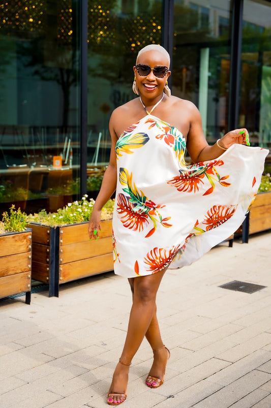 Island Breeze Backless Halter Dress--Will Ship The Week Of 6/22/26