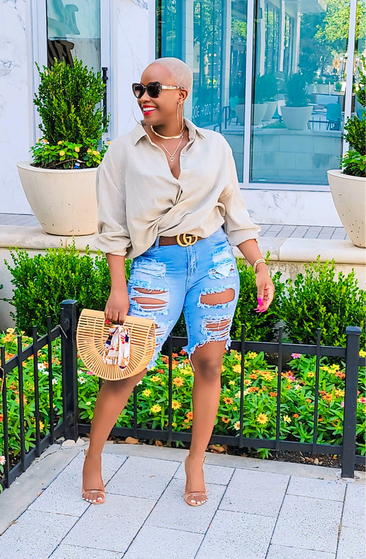 Catch My Eye See Through Blouse