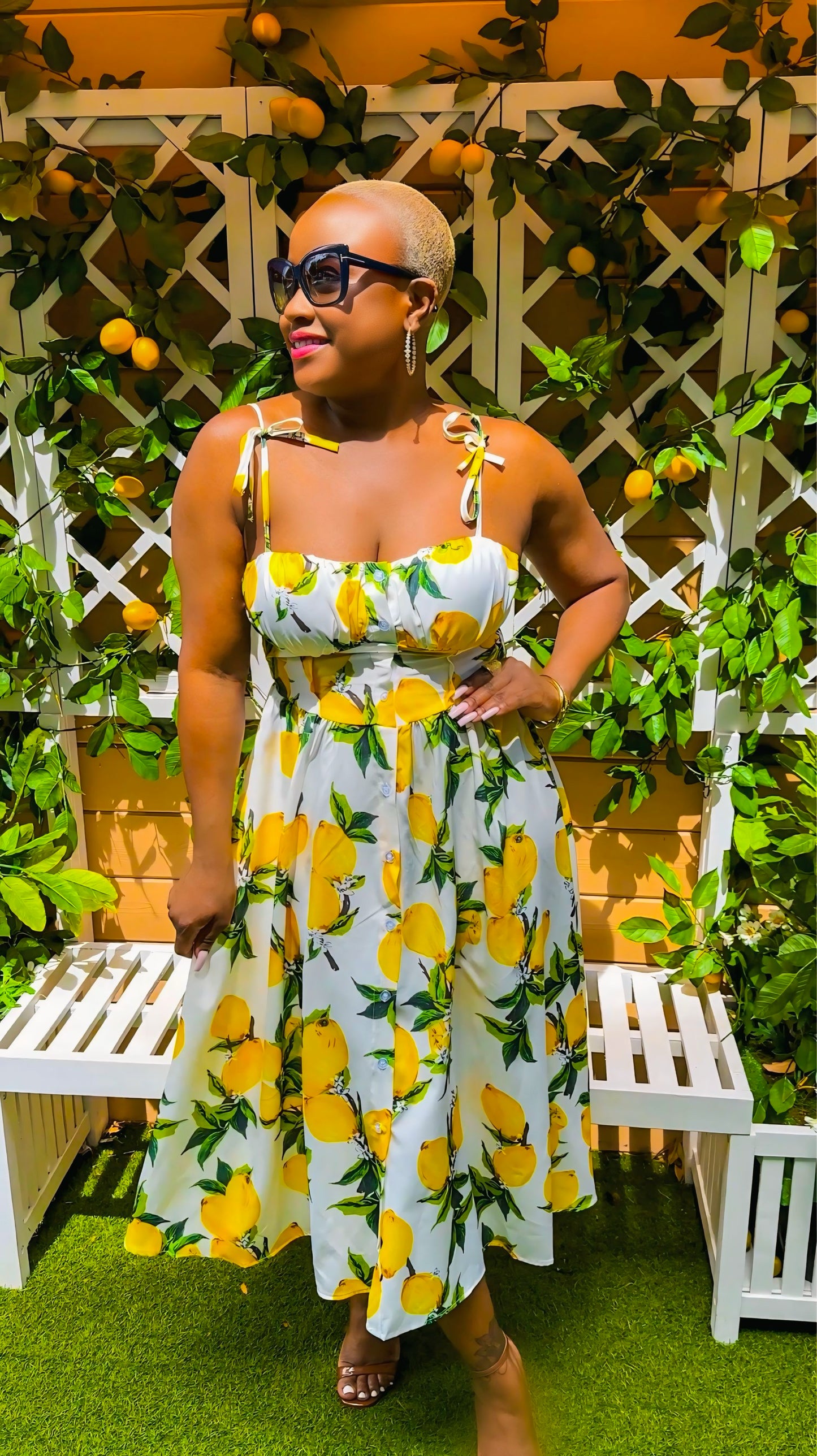 Limoncello Luxe Midi Dress—Will Ship The Week Of 6/22/26