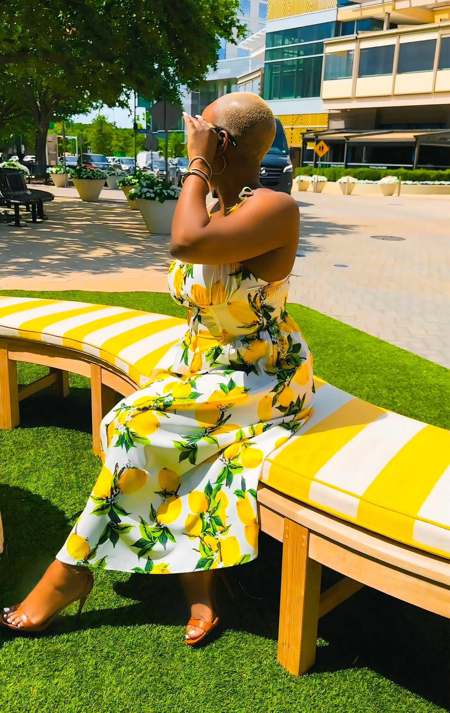 Limoncello Luxe Midi Dress—Will Ship The Week Of 6/22/26