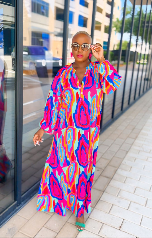Color Me Rich Maxi Dress—Will Ship The Week Of 6/22/26
