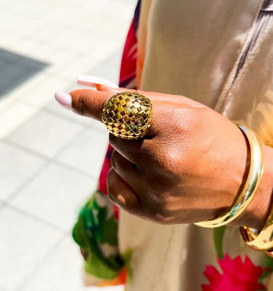 Gold Opulence Ring—Will Ship The Week Of 6/15/26