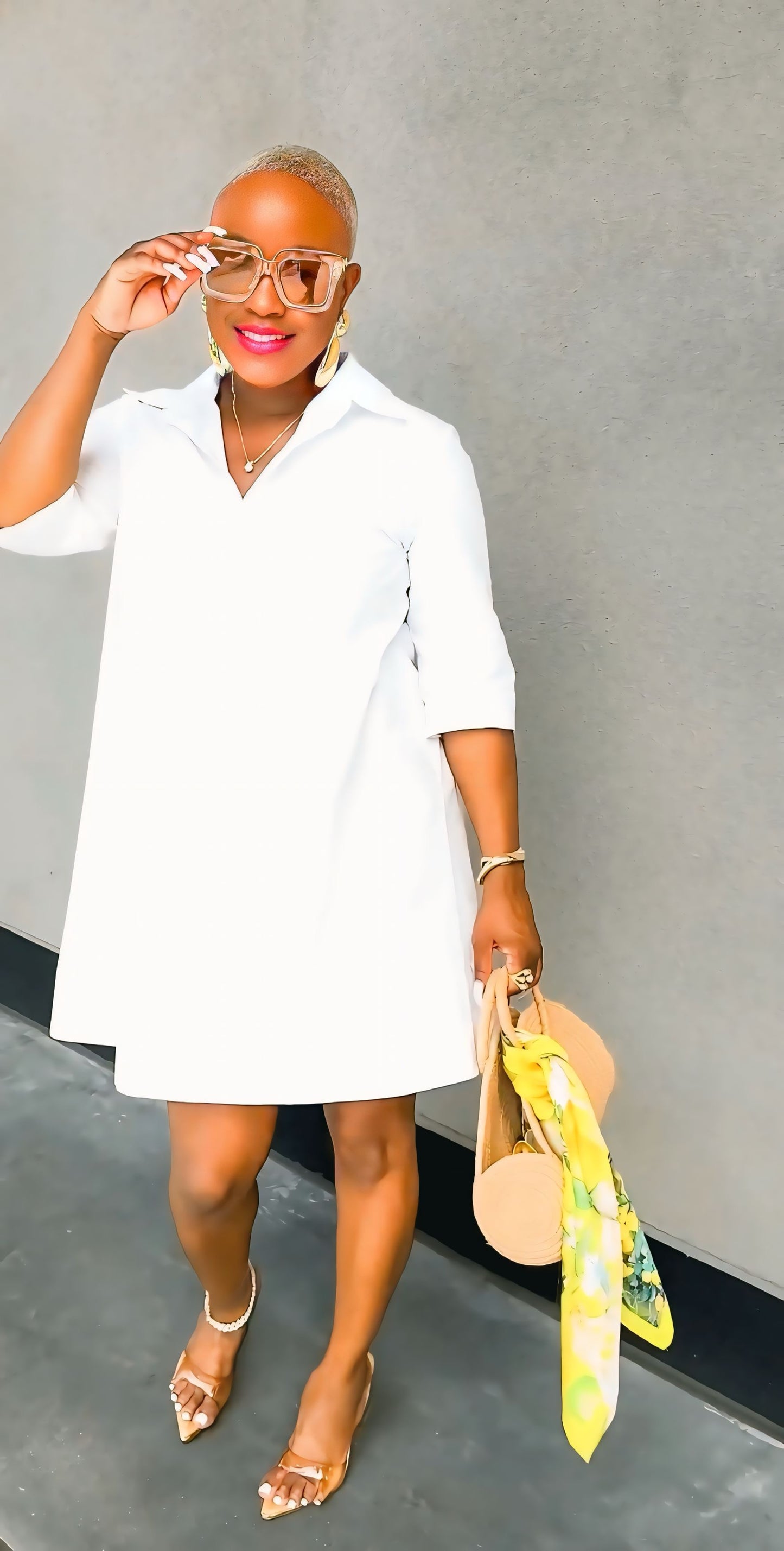 Amalfi Coast Shirt Dress—Will Ship The Week Of 7/20/26