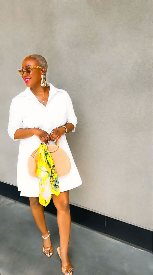 Amalfi Coast Shirt Dress—Will Ship The Week Of 7/20/26