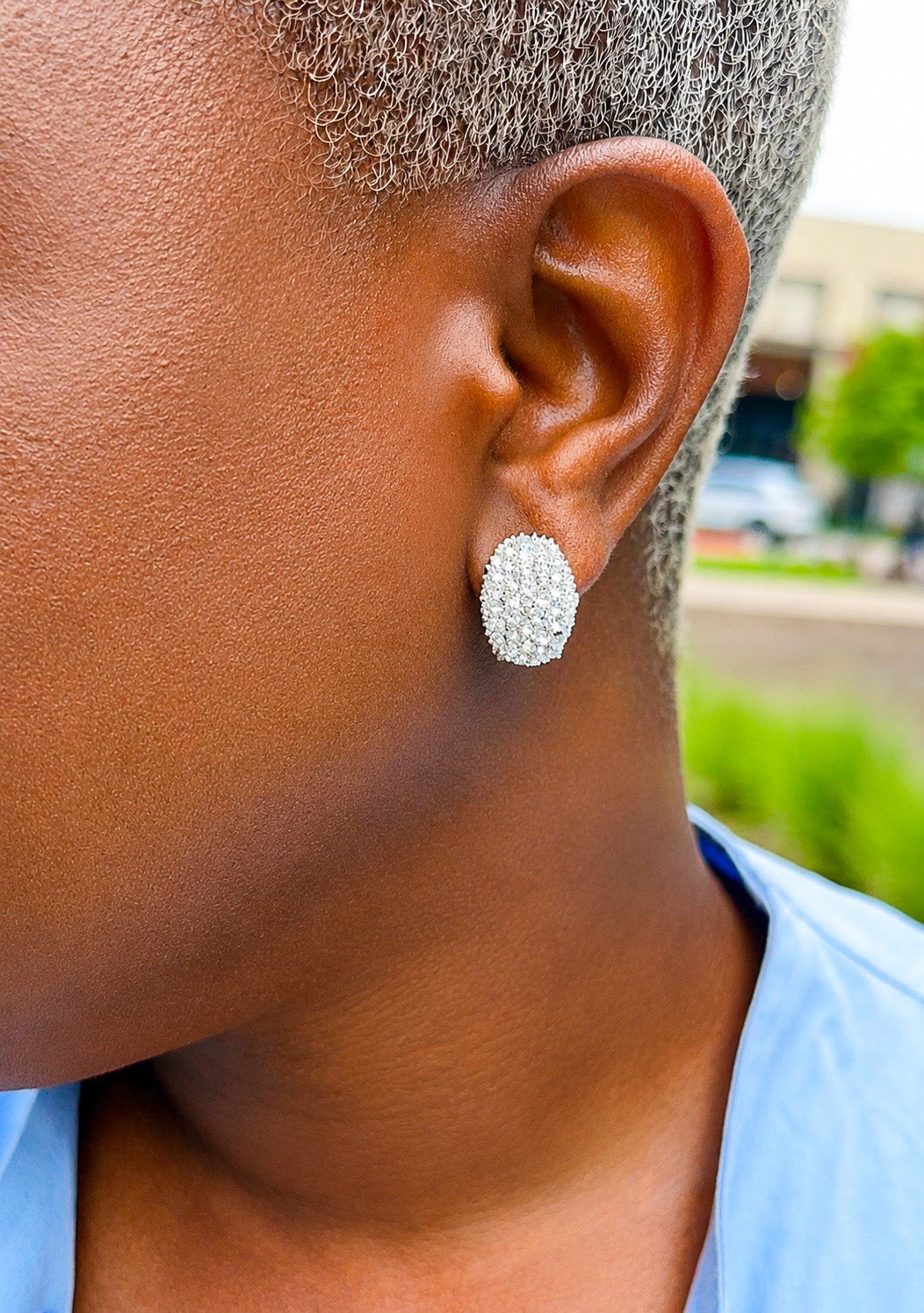 Crystal Opulence Earrings—Will Ship The Week Of 7/27/26