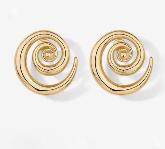 Mini Luxe Curl Earrings—Will Ship The Week Of 10/13/25