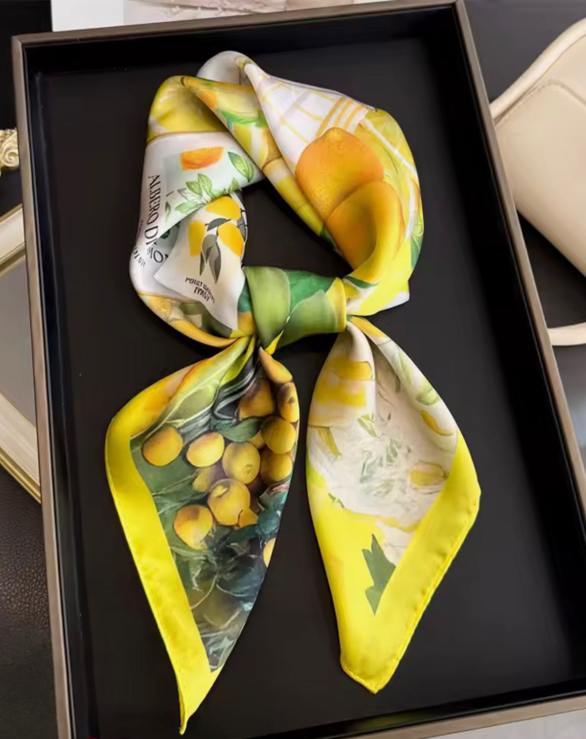 Amalfi Luxe Scarf—Will Ship The Week Of 7/13/26