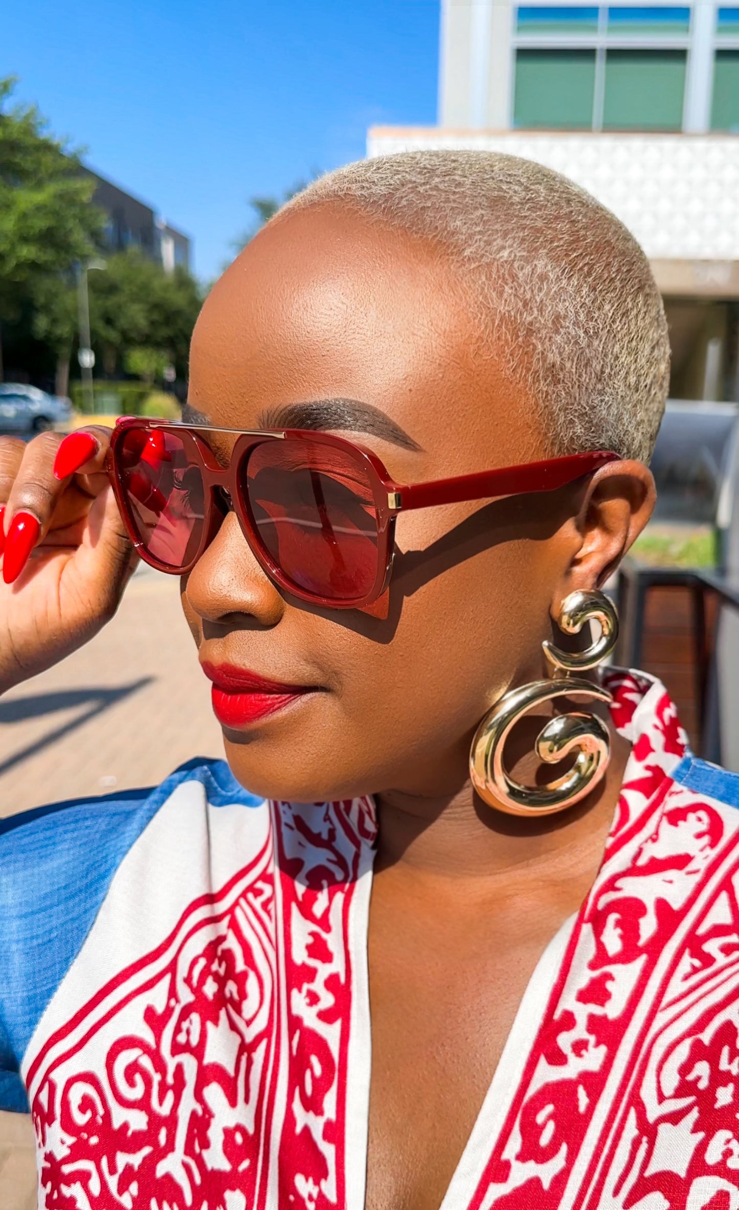 Merlot Muse Sunglasses—Will Ship The Week Of 8/17/26