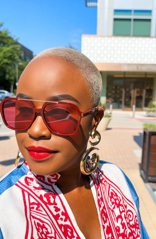 Merlot Muse Sunglasses—Will Ship The Week Of 8/17/26