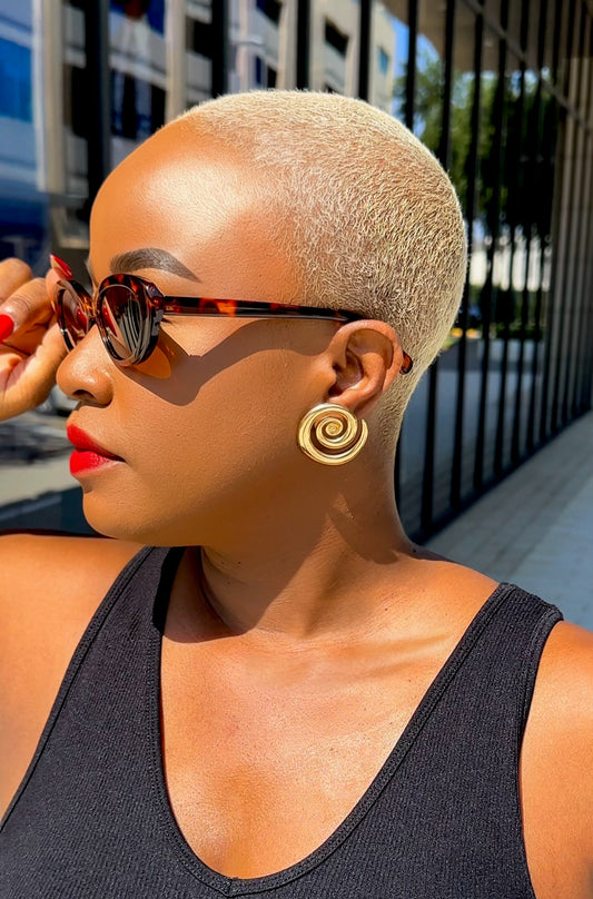 Mini Luxe Curl Earrings—Will Ship The Week Of 8/17/26