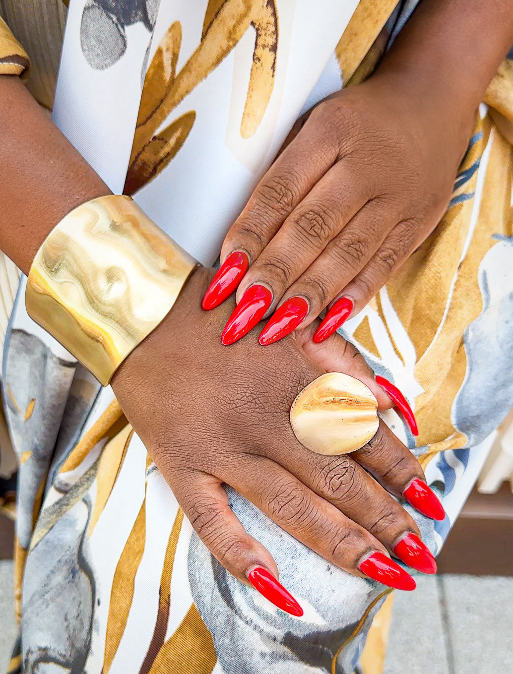 Capri Sculpted Cuff—Will Ship The Week Of 9/8/26