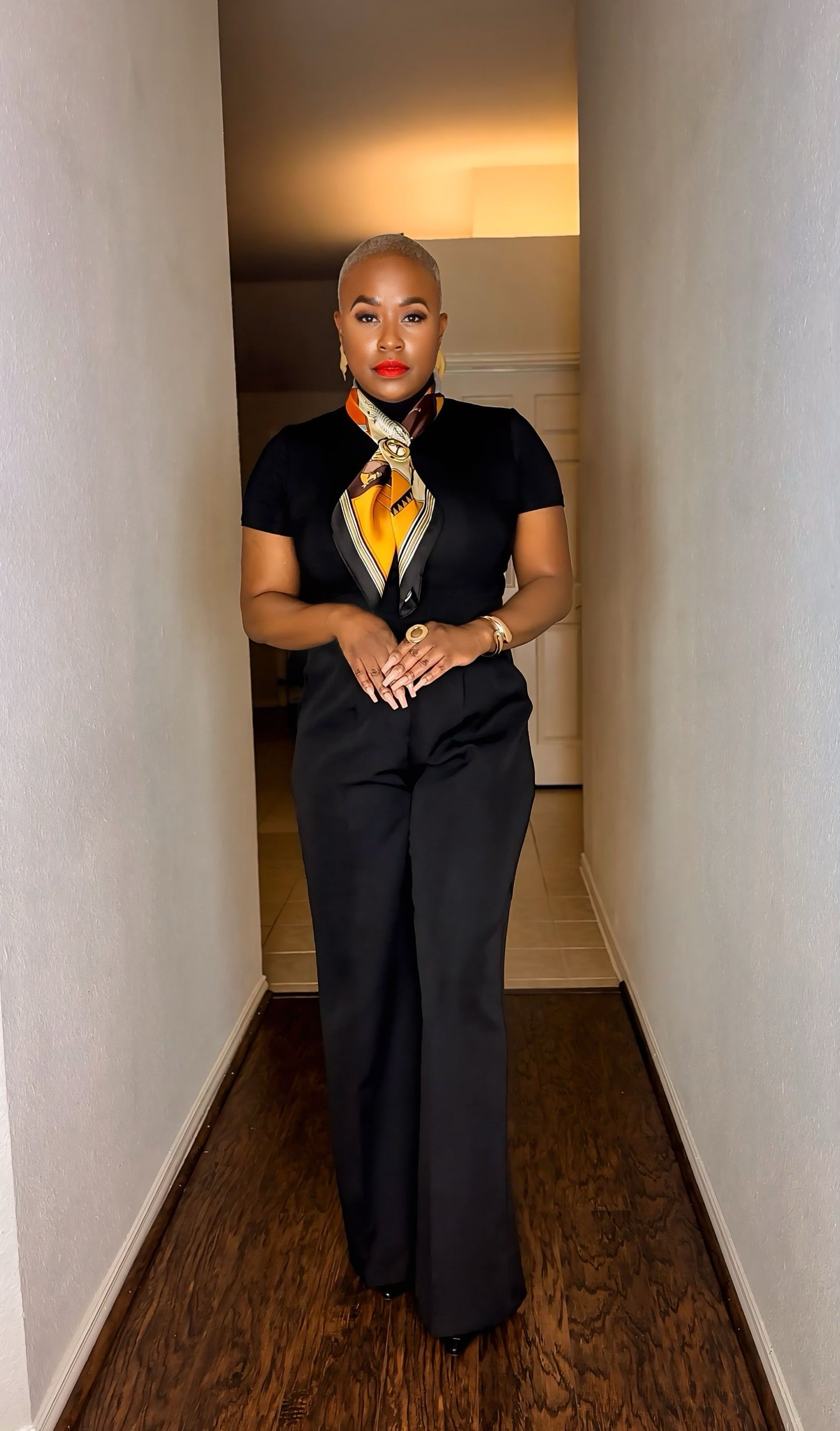 Sculpted Gold Brooch—Will Ship The Week Of 11/24/25