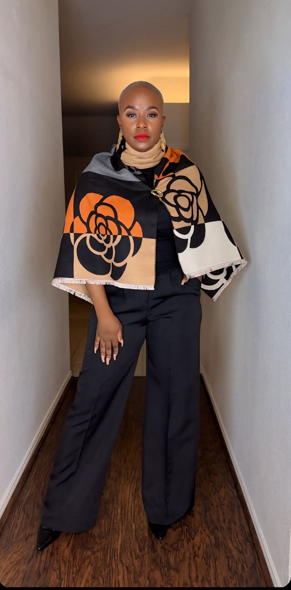 Sculpted Gold Brooch—Will Ship The Week Of 11/24/25