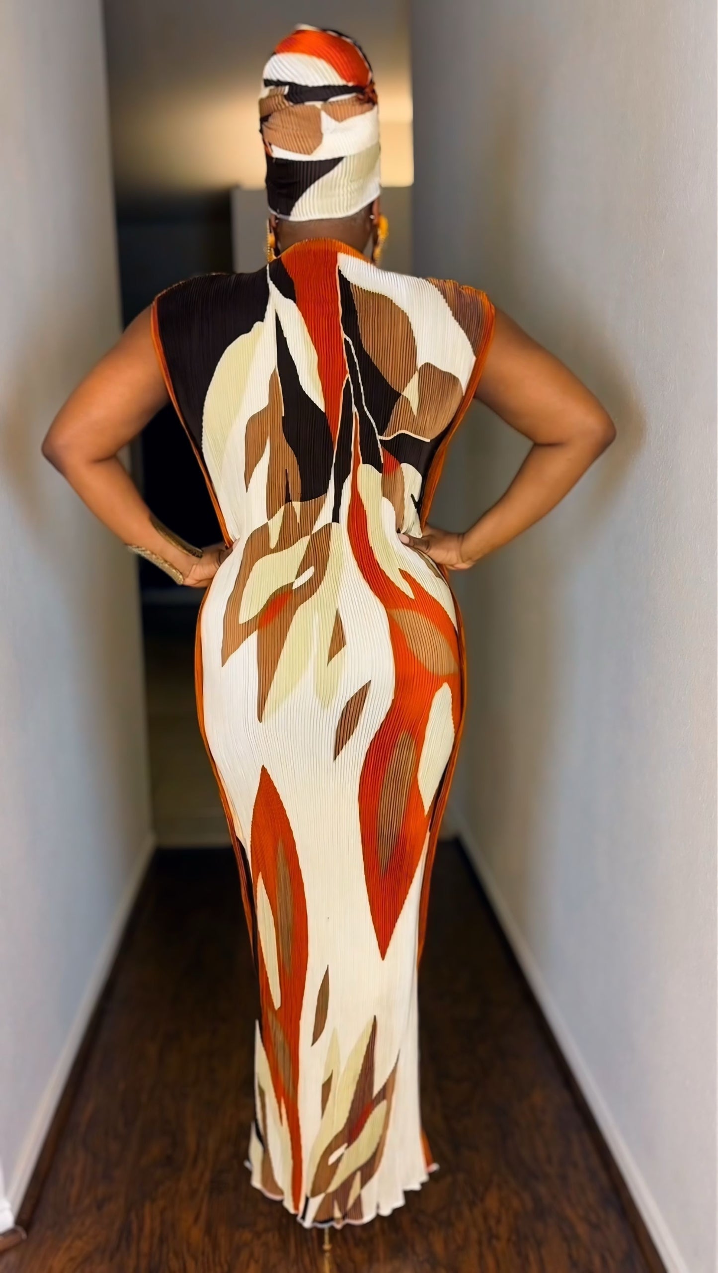 The Earth Tone Goddess Maxi Dress—Will Ship The Week Of 1/19/26