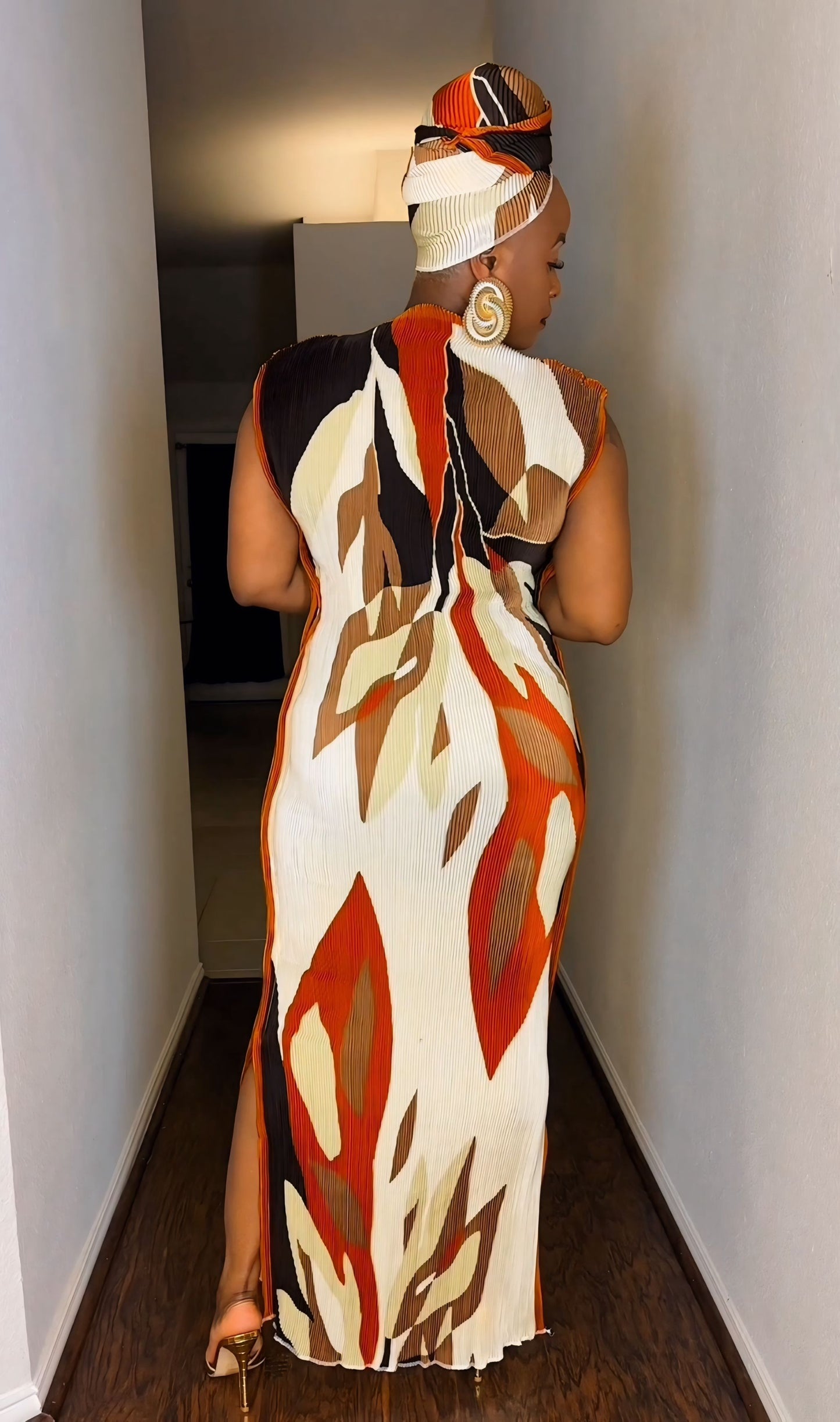 The Earth Tone Goddess Maxi Dress—Will Ship The Week Of 1/19/26