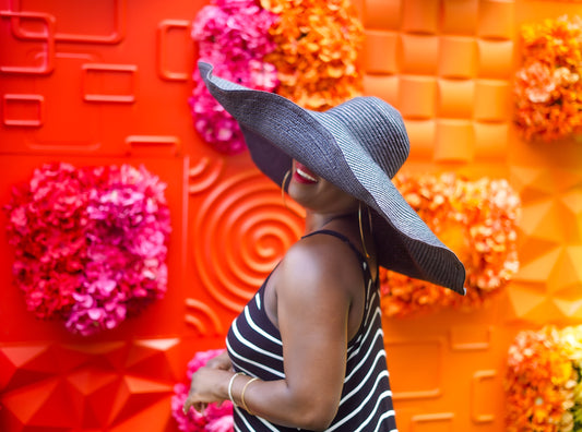 Diva On Vacation Straw Hat—Will Ship The Week Of 9/2/25