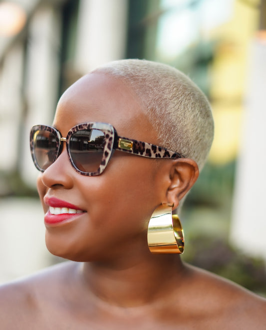 Large Gold Cuff Earrings--Will Ship The Week Of 9/2/25