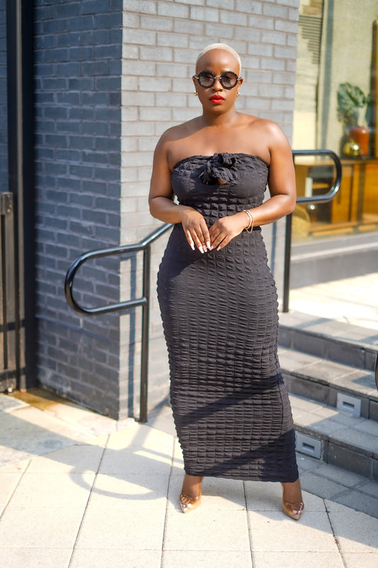 PLUS SIZE—Black Vixen Dress—Will Ship The Week Of 9/2/25