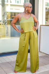V-Neck Cami Top & Pants Set