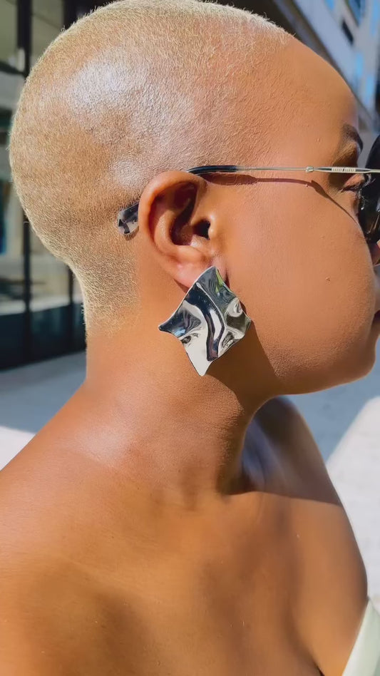Sculpted Luxe Earrings—Will Ship The Week 4/28/25