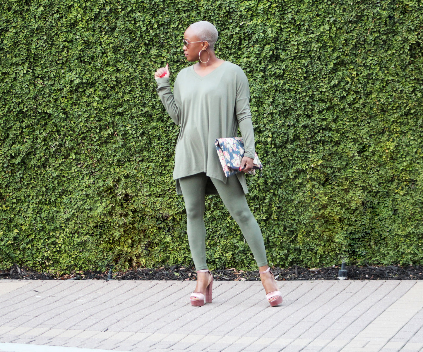 Long Sleeve Matching Leggings Set