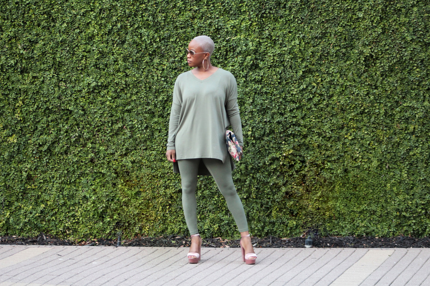 Long Sleeve Matching Leggings Set