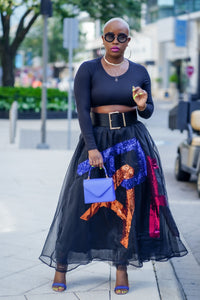 Up To Par Tulle Maxi Skirt