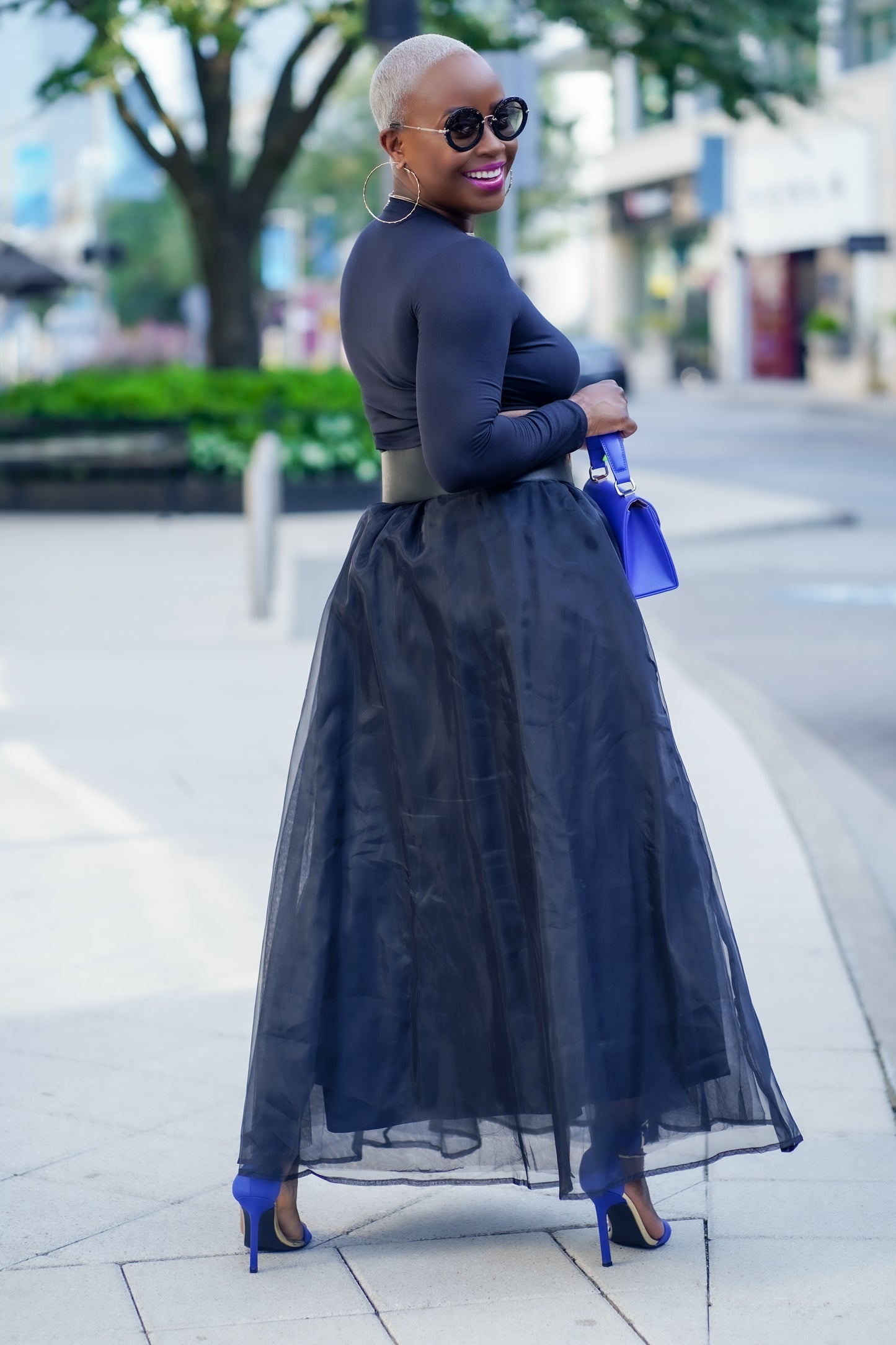 Up To Par Tulle Maxi Skirt