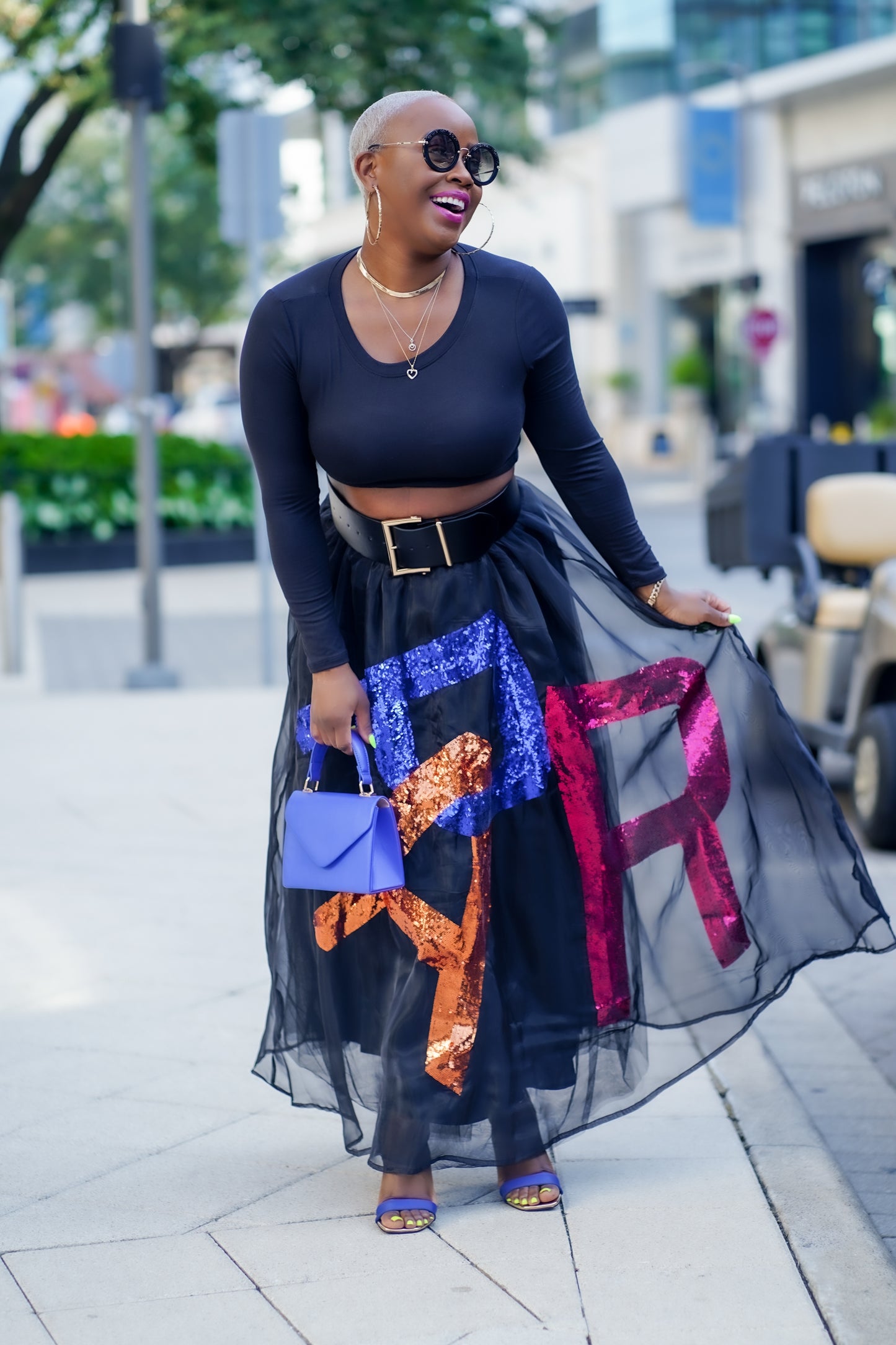 Up To Par Tulle Maxi Skirt