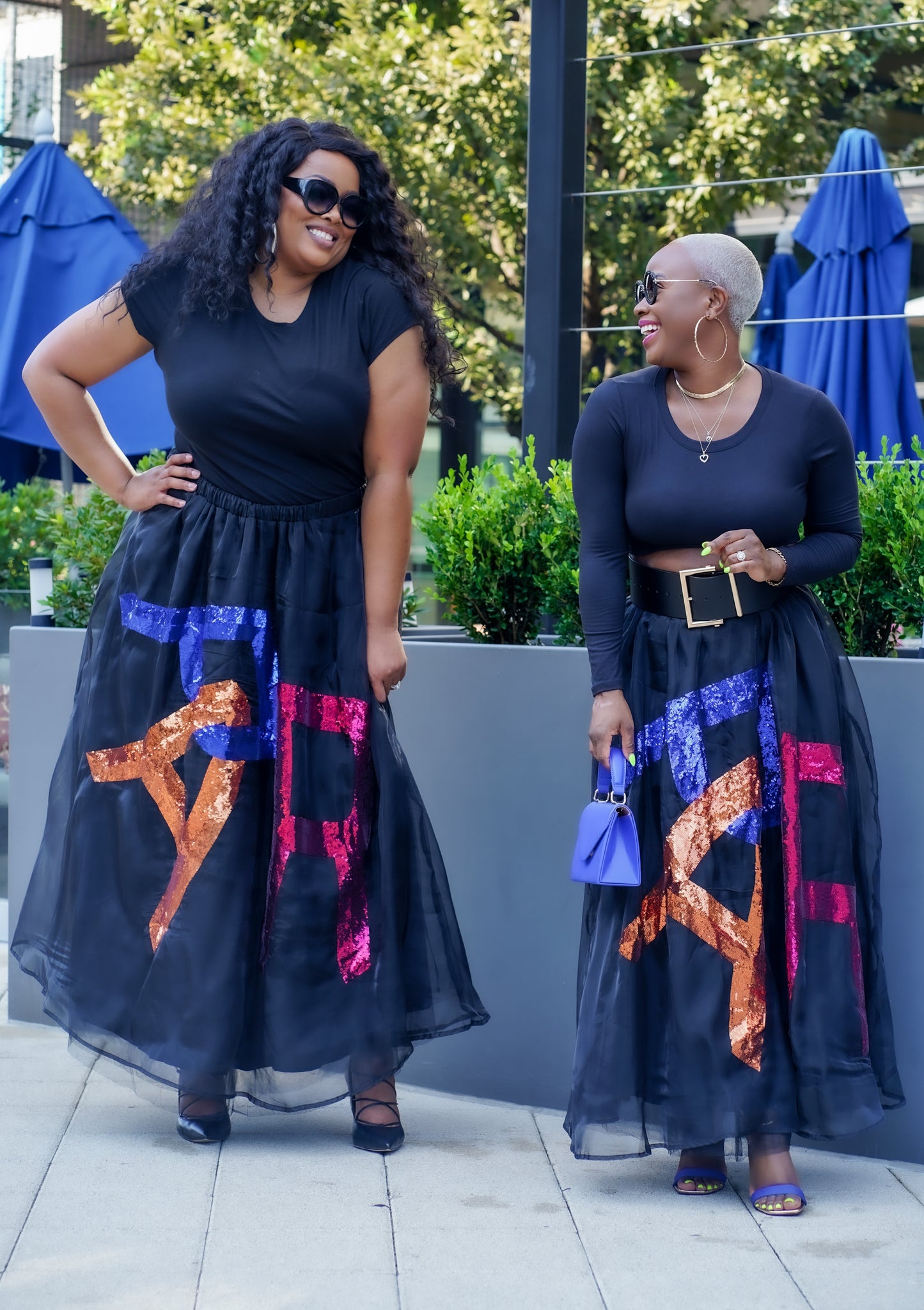 Up To Par Tulle Maxi Skirt