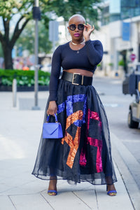 Up To Par Tulle Maxi Skirt