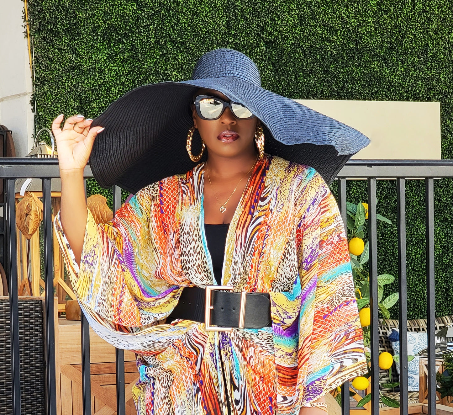 Diva On Vacation Straw Hat—Will Ship The Week Of 9/2/25