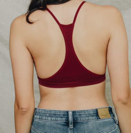 Lace Up Racerback Bralette--Will Ship The Week Of 11/27/23