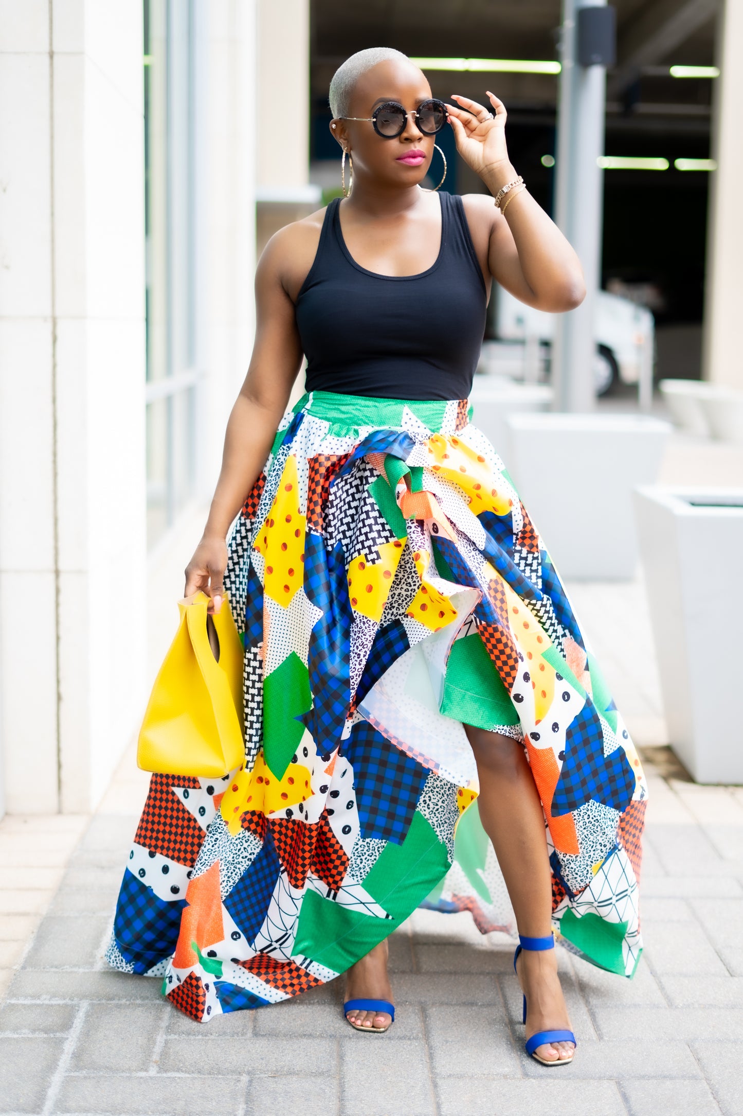 Yellow Statement Bag