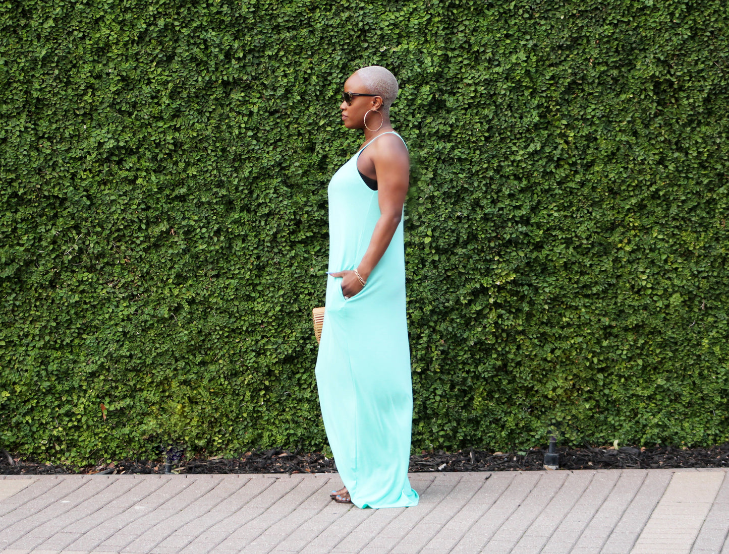 Beachside Resort Maxi Dress (Mint)