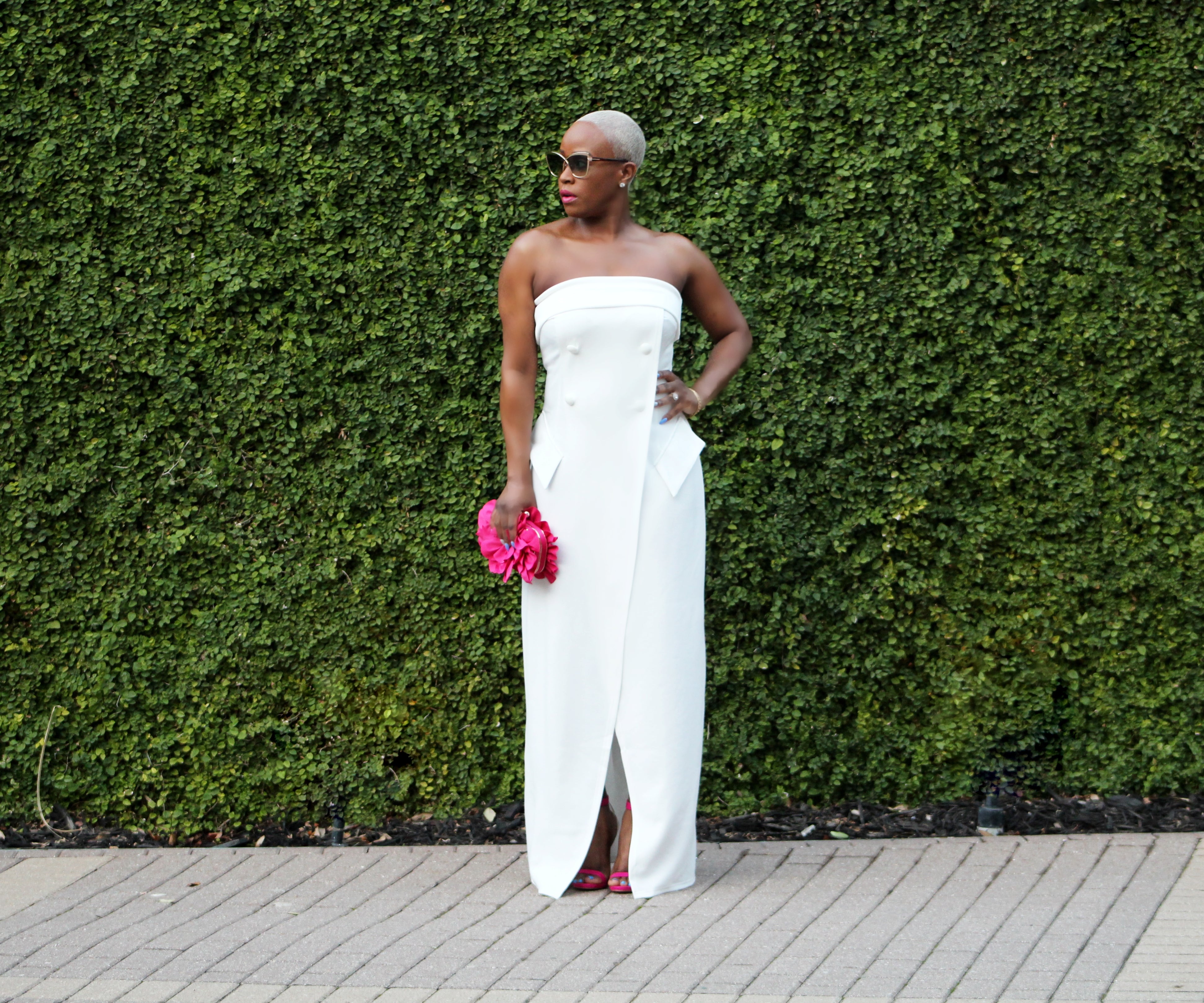 Sophisticated Lady Strapless Maxi Dress