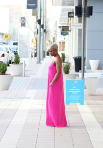 PLUS SIZE—Fruit Punch Beachside Resort Maxi Dress