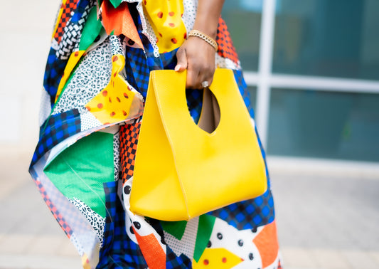 Yellow Statement Bag