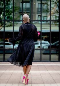Sexy N' Sheer Midi Dress