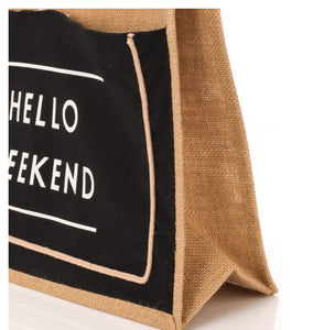 Hello Weekend Tote Bag—Will Ship The Week Of 10/9/23