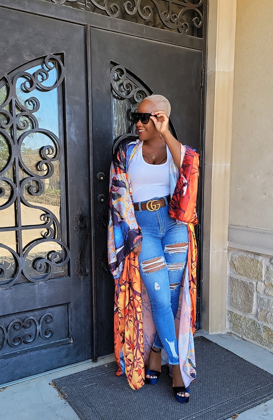 Autumn Afternoon Kimono--Will Ship The Week Of 5/19/25