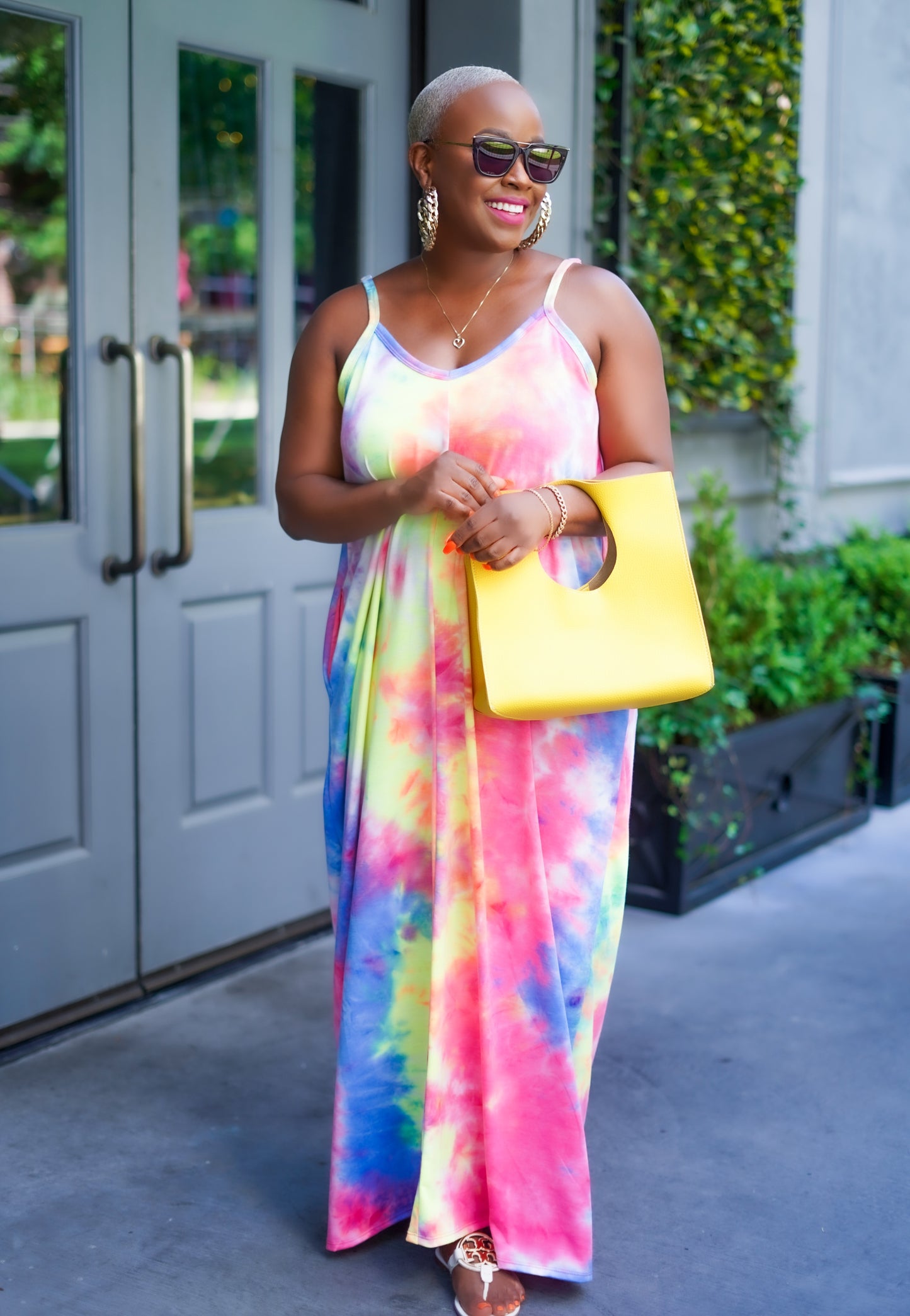 Yellow Statement Bag
