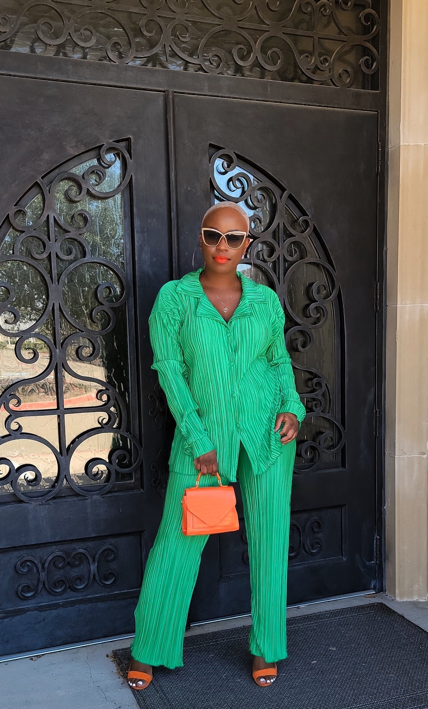 PLUS SIZE--Weekend Vibes Wide Legged Pants Set--Will Ship The Week Of 9/2/25