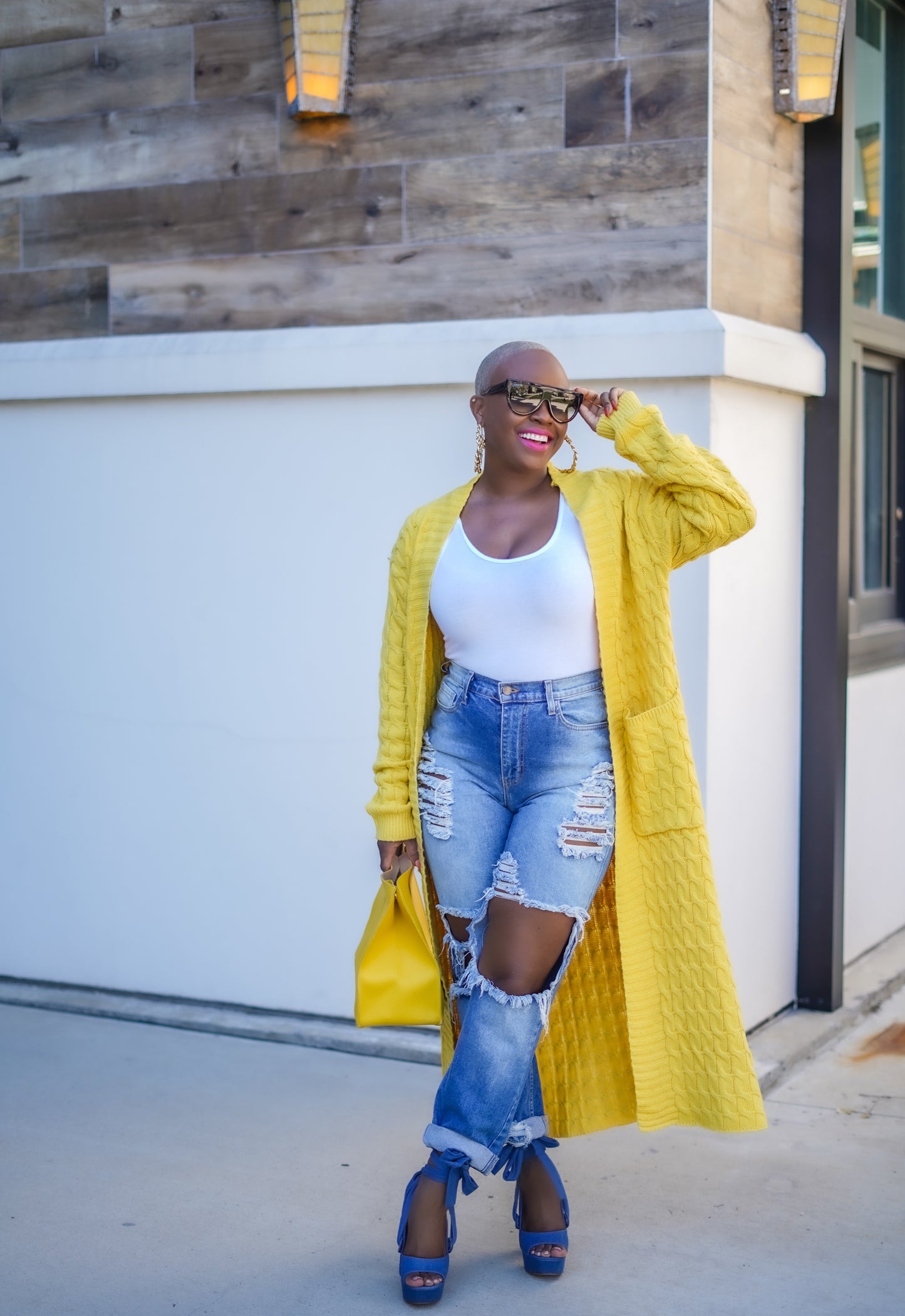 Sunny Autumn Long Sleeve Cardigan--Will Ship The Week Of 9/2/25