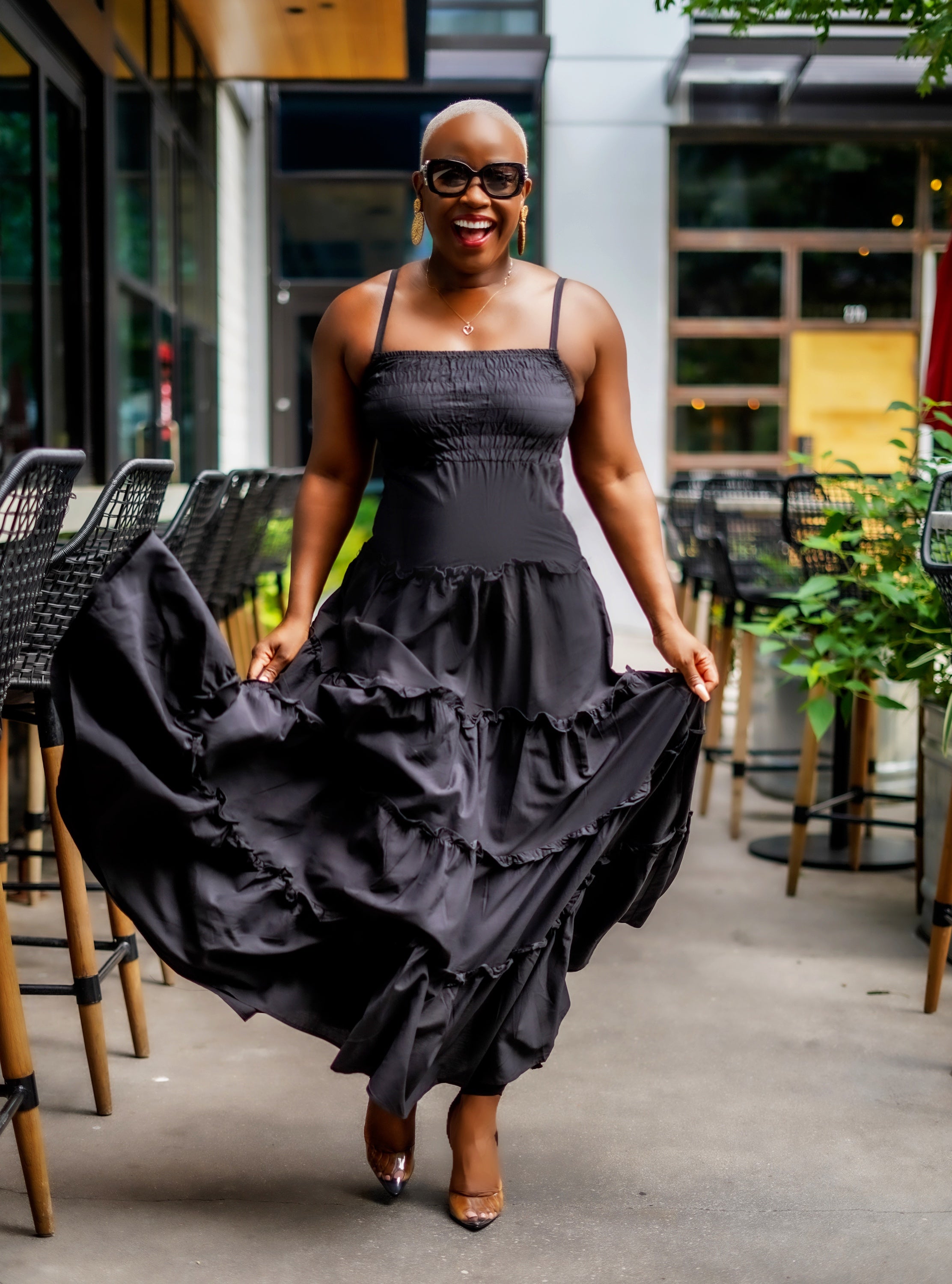 PLUS SIZE—Made In The Shade Maxi Dress